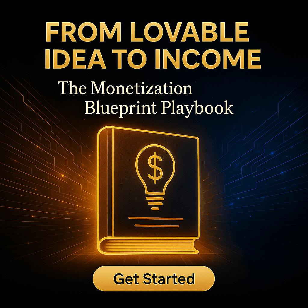 From Lovable Idea to Income: The Monetization Blueprint Playbook 🔥 3 Premium eBooks Combined Into One Master Guide (50 Chapters of Pure Power)