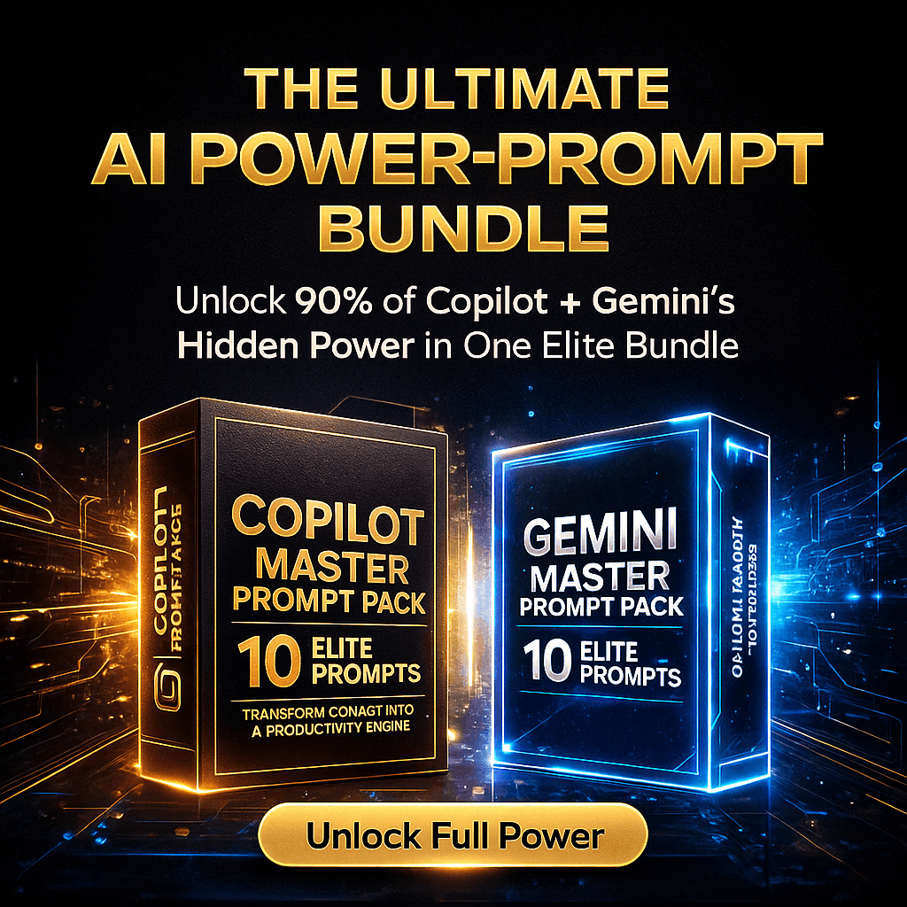 The Ultimate AI Power-Prompt Bundle